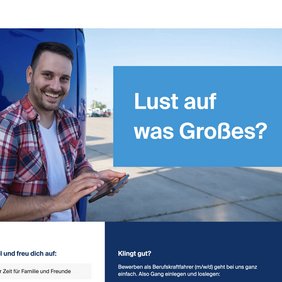 Logistik - Bewerber-Website